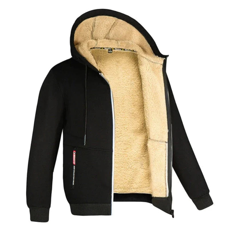 Men's Sherpa Wool Vest Big Size S/3XL